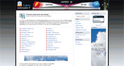 Desktop Screenshot of lienswebmaster.fr