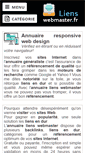 Mobile Screenshot of lienswebmaster.fr