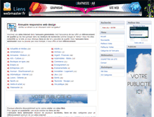 Tablet Screenshot of lienswebmaster.fr